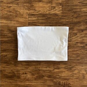 Express White Body Contour Tube Top